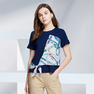 【MYVEGA 麥雪爾】MA純棉素面口袋長版襯衫-深藍 歷史價格詳細信息