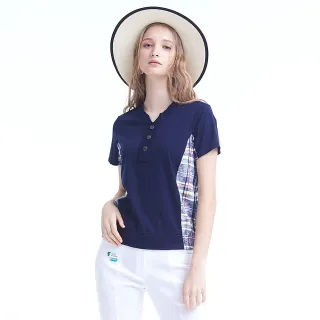 【MYVEGA 麥雪爾】純棉格紋袖子可反摺外套-粉 歷史價格詳細信息