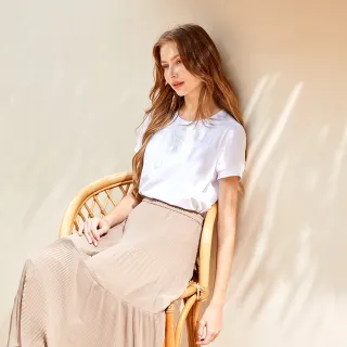 【MYVEGA 麥雪爾】MA高含棉百搭造型短袖上衣-多款任選(涼感/蕾絲/雪紡上衣) 歷史價格詳細信息