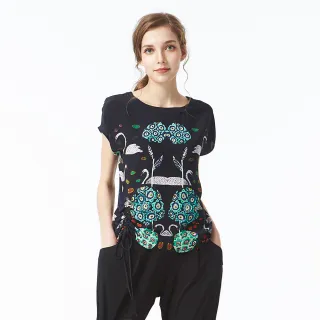 【MYVEGA 麥雪爾】天絲棉經典撞色格紋針織上衣-灰 歷史價格詳細信息