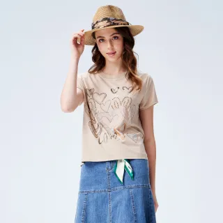 【MYVEGA 麥雪爾】絲光棉下擺開岔澎袖上衣-白 歷史價格詳細信息