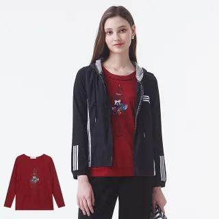 【MYVEGA 麥雪爾】撞色下擺開叉九分褲套裝上身-黑(上下身分開販售) 歷史價格詳細信息