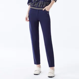 【MYVEGA 麥雪爾】單釦後褲管開岔直筒九分褲-灰 歷史價格詳細信息