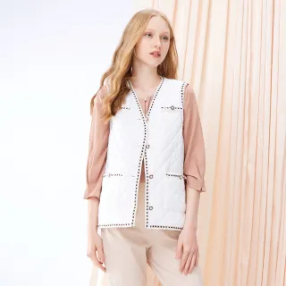 【MYVEGA 麥雪爾】MA小香風異材質拼接雪紡袖上衣-三款任選(小香風/雪紡上衣/長袖上衣) 歷史價格詳細信息