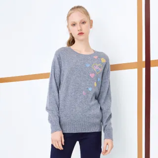 【MYVEGA 麥雪爾】MA羊毛肩拼接簍空蕾絲針織上衣-米 歷史價格詳細信息