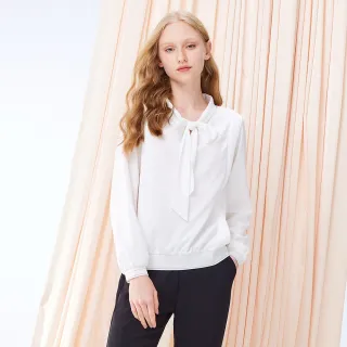 【MYVEGA 麥雪爾】MA羊毛肩拼接簍空蕾絲針織上衣-米 歷史價格詳細信息