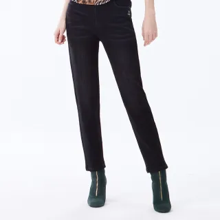 【MYVEGA 麥雪爾】愛心珍珠鑽釦直筒九分褲-咖啡 歷史價格詳細信息