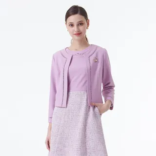 【MYVEGA 麥雪爾】貴氣菱格紋針織外套-黑 歷史價格詳細信息