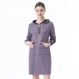 【MYVEGA 麥雪爾】經典格紋羊毛連帽T恤-綠 歷史價格詳細信息