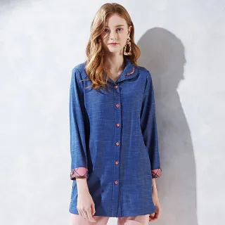 【MYVEGA 麥雪爾】天絲棉經典撞色格紋針織上衣-灰 歷史價格詳細信息