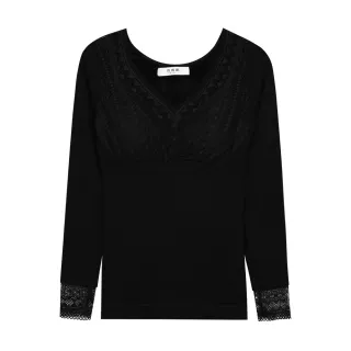 【MYVEGA 麥雪爾】絲光棉下擺開岔澎袖上衣-白 歷史價格詳細信息