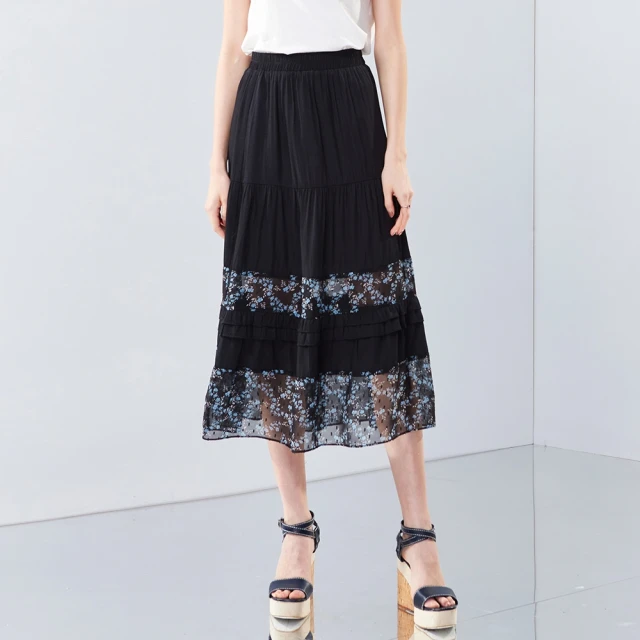 2024新品 工裝長裙 甜酷輕薄松緊抽繩口袋半身裙顯瘦A字中長裙女 歷史價格詳細信息