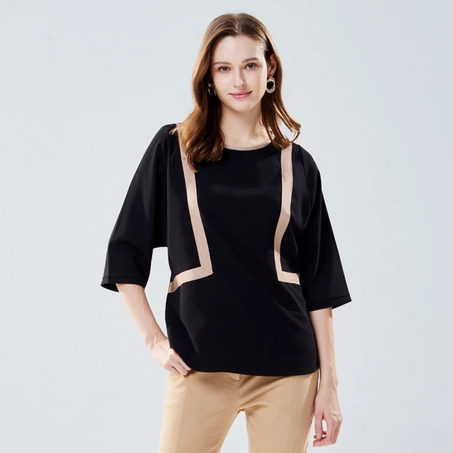 【MYVEGA 麥雪爾】圓點勳章休閒上衣-黑 歷史價格詳細信息