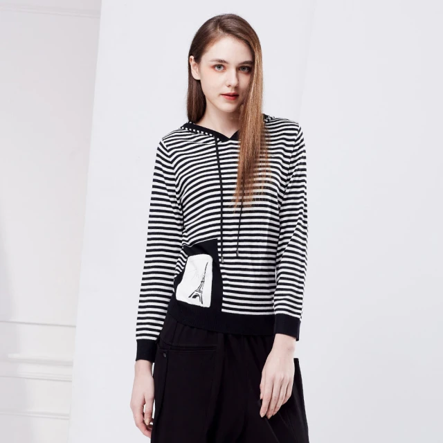 【MYVEGA 麥雪爾】MA羊毛肩拼接簍空蕾絲針織上衣-米 歷史價格詳細信息