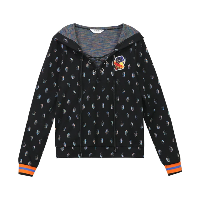 【MYVEGA 麥雪爾】點點漩渦下擺不規則長洋裝 歷史價格詳細信息