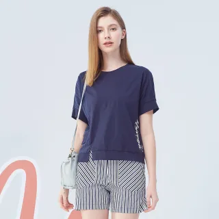 【MYVEGA 麥雪爾】高含棉印花造型上衣-粉 歷史價格詳細信息