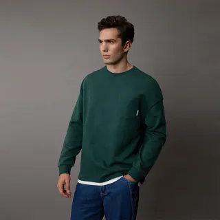 【GIORDANO 佐丹奴】女裝落肩口袋大學TEE(59 中花灰X潛望鏡藍) 歷史價格詳細信息