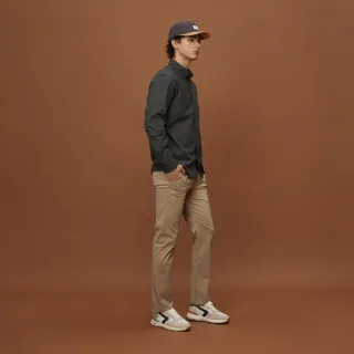 【GIORDANO 佐丹奴】男裝彈力低腰修身錐形卡其褲(09 標誌黑) 歷史價格詳細信息