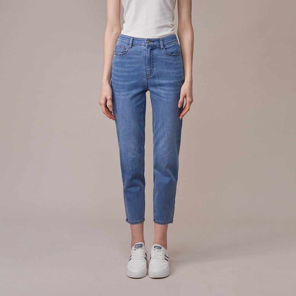 女童高腰直筒牛仔褲兒童冬款女孩加絨秋冬闊腿褲大童冬裝褲子加厚 歷史價格詳細信息