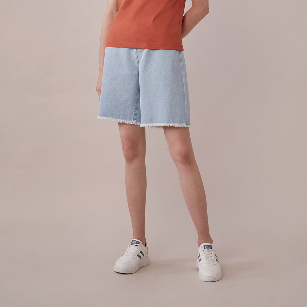 GIORDANO 佐丹奴 牛仔短褲 (120)【全童裝5件九折10件八折】 歷史價格詳細信息