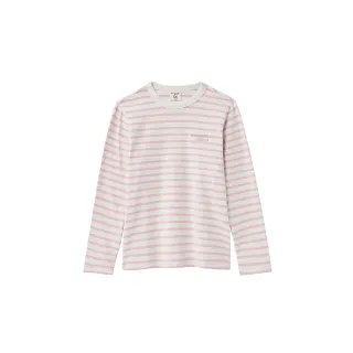 GIORDANO 女裝條紋七分袖上衣 - 標誌黑X皎白 歷史價格詳細信息