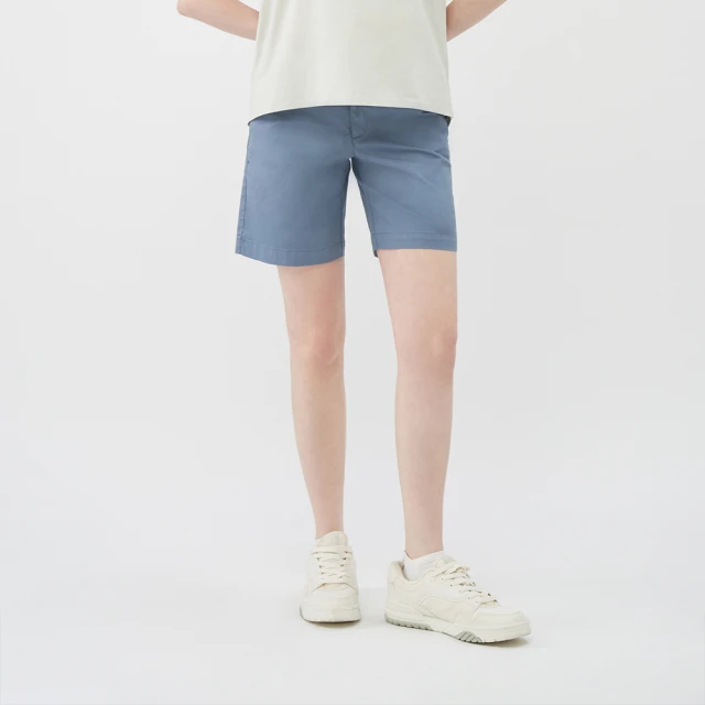 【GIORDANO 佐丹奴】女裝彈力九分褲 EASY CARE系列(79 淺藍紫) 歷史價格詳細信息