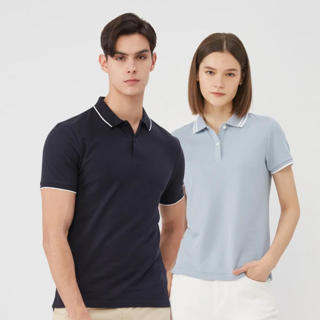 GIORDANO 女裝涼感抗菌POLO衫-95 晴山藍 歷史價格詳細信息