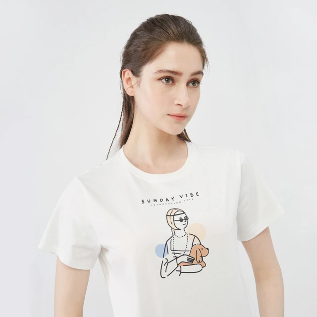 【GIORDANO 佐丹奴】女裝印花上衣 Perfect Distance系列(01 淺麻黃) 歷史價格詳細信息