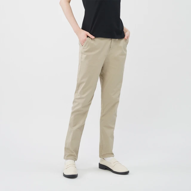 GIORDANO 女裝腰鬆緊修身休閒卡其褲-87 卡其色 歷史價格詳細信息