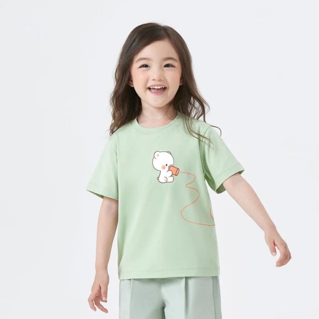 GIORDANO 童裝短袖上衣 可愛貓咪印花 (四色任選) 03393201 歷史價格詳細信息