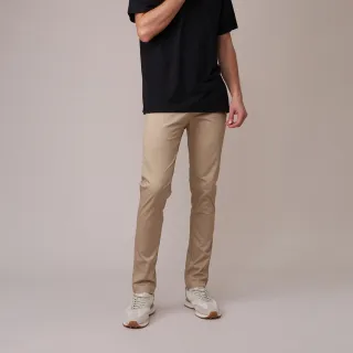 【GIORDANO 佐丹奴】男裝彈力低腰修身錐形卡其褲(09 標誌黑) 歷史價格詳細信息