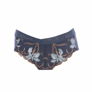 【曼黛瑪璉】 V極線低腰寬邊三角內褲(石岩灰) 歷史價格詳細信息