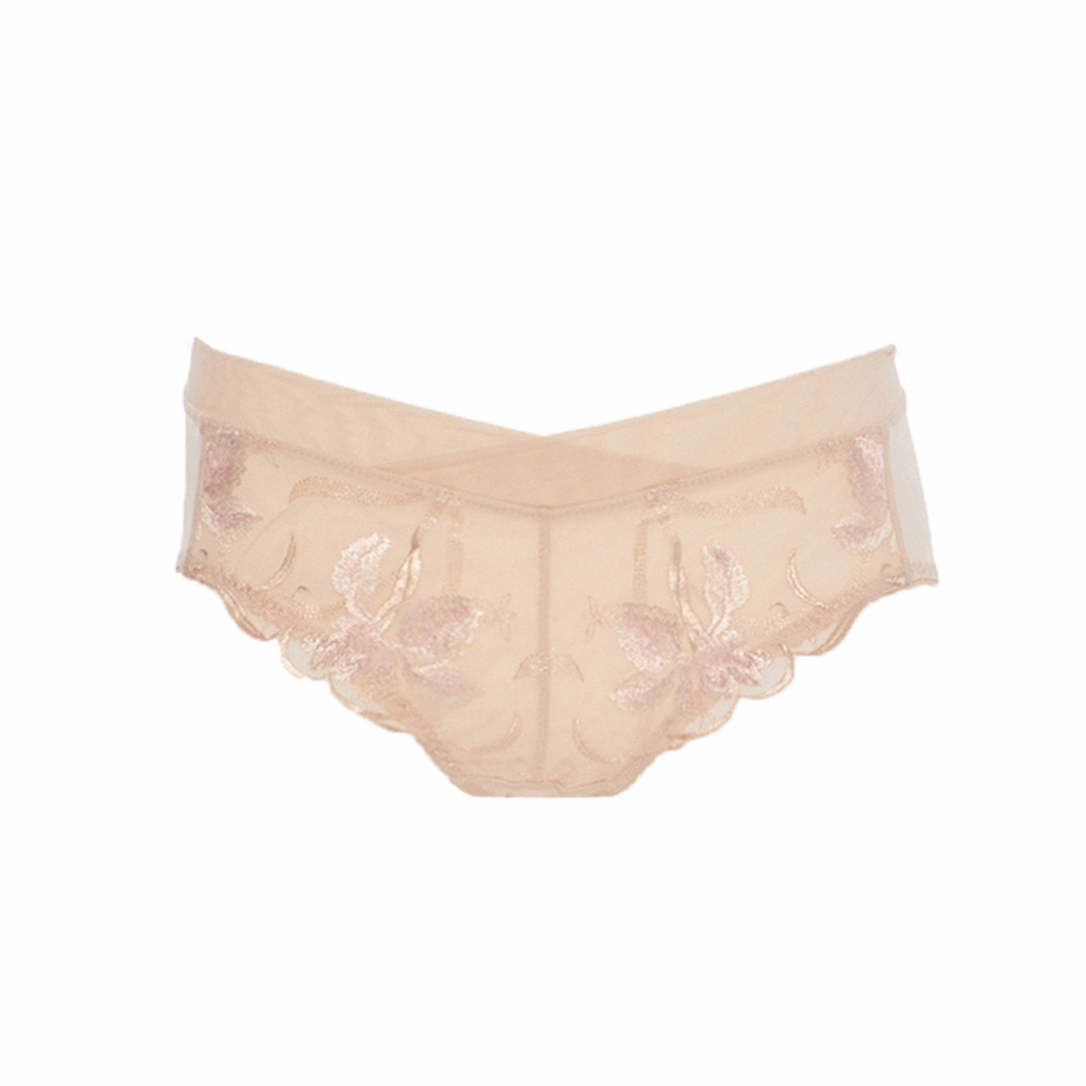 【曼黛瑪璉】 V極線低腰寬邊三角內褲(石岩灰) 歷史價格詳細信息