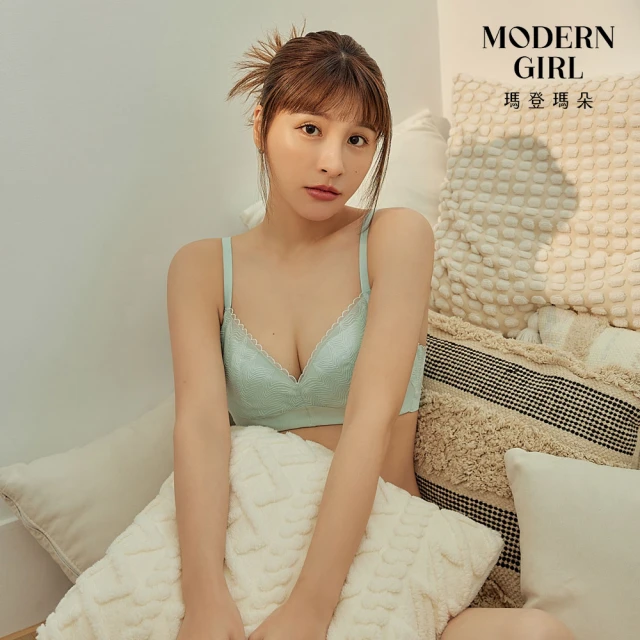 【瑪登瑪朵】無鋼圈紓壓內衣  M-XXL(花語粉) 歷史價格詳細信息