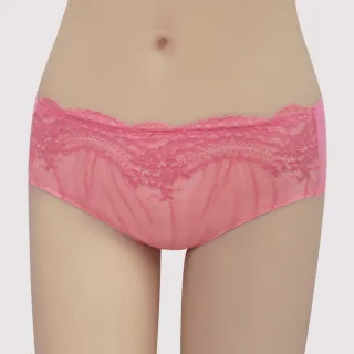 【瑪登瑪朵】浪漫法式蕾絲  低腰寬邊三角無痕內褲(彩紙粉) 歷史價格詳細信息