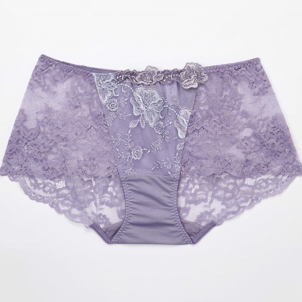 【Wacoal 華歌爾】伊珊露絲-華麗俏迷 M-LL低腰三角褲 EB3398搭配內褲-ES2398L3(雲彩藕) 歷史價格詳細信息