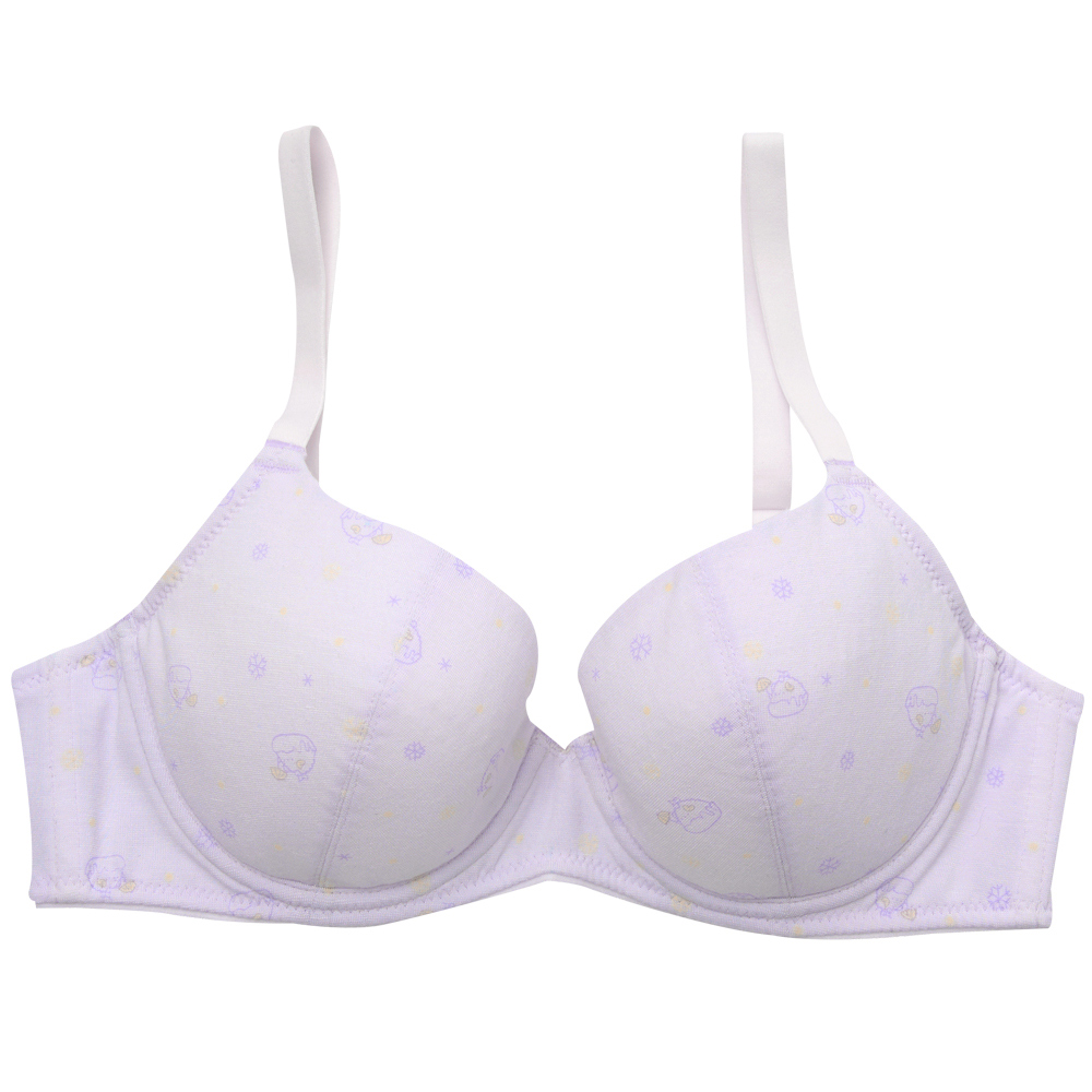 嬪婷-冰牛奶纖維 A-C罩杯學生三階內衣(活力灰) 無鋼圈適體胸罩-BB1646FX 歷史價格詳細信息