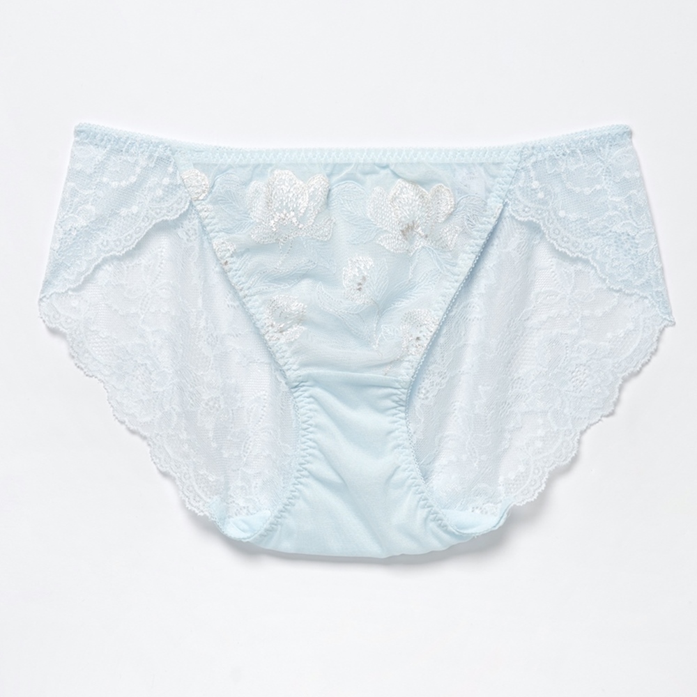 華歌爾-深V 量身打造美一刻 M-LL低腰細帶三角褲(尊貴藍) NB4594搭配內褲-NS2394NZ 歷史價格詳細信息