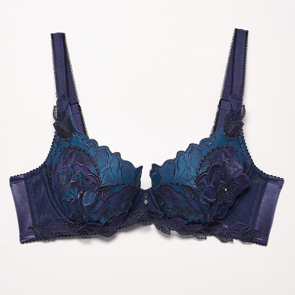 莎露-優雅 D罩杯內衣(莫藍迪綠) 日本高級刺繡蕾絲-SB4457HJ 歷史價格詳細信息
