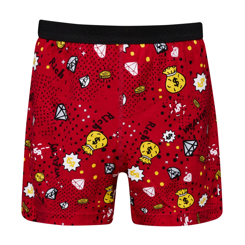 DADADO-富貴滿盈 M-3L印花四角男內褲(藍) 天然絲光棉-GHQ302BU 歷史價格詳細信息