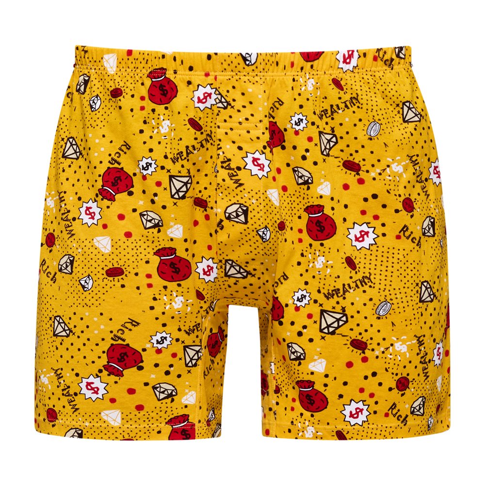 DADADO-富貴滿盈 M-3L印花四角男內褲(藍) 天然絲光棉-GHQ302BU 歷史價格詳細信息