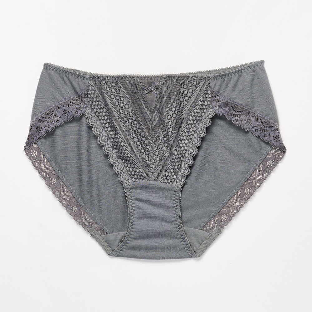 【Wacoal 華歌爾】i earth 環保 M-LL中腰三角褲 天絲™ 萊賽爾纖維-NB4533搭配內褲-NS8133FM(舒心灰) 歷史價格詳細信息