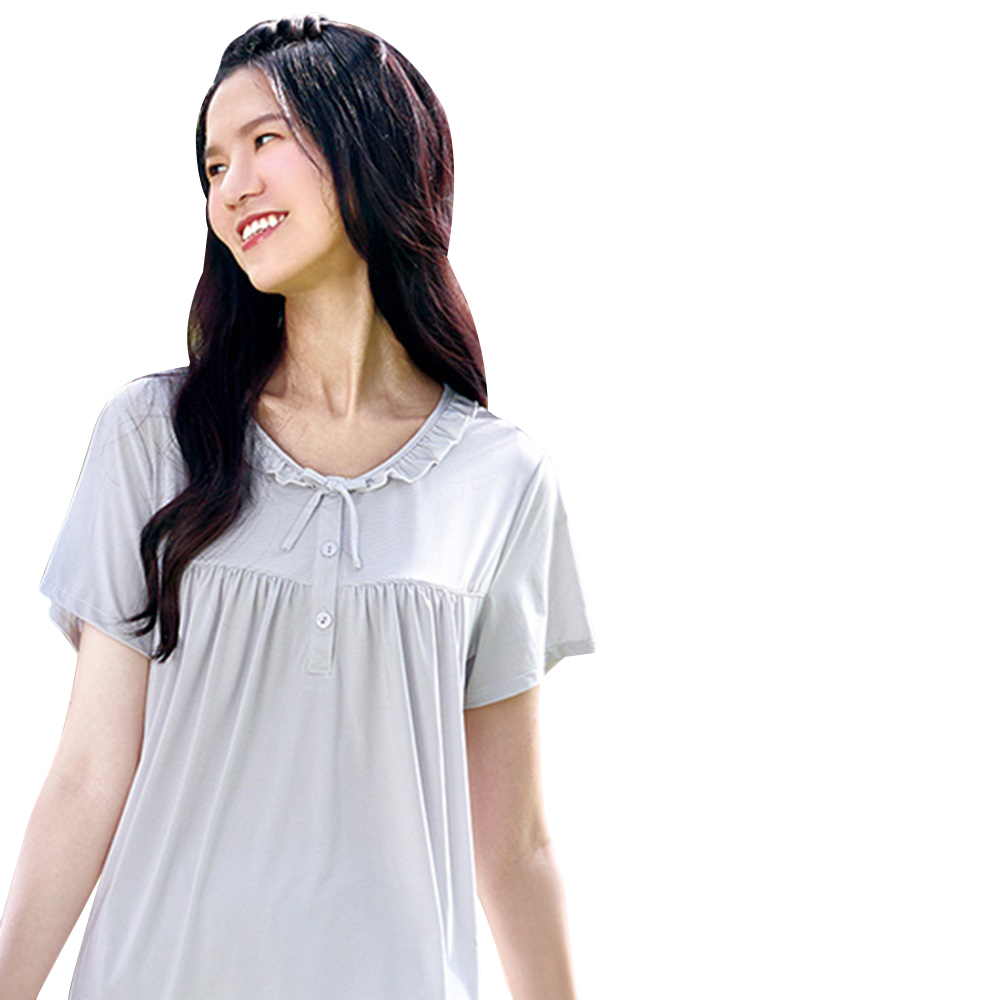 華歌爾睡衣-睡眠研究系列 M-LL快熱紗印花半開襟褲裝(奶油米)-LWB58633FJ 歷史價格詳細信息