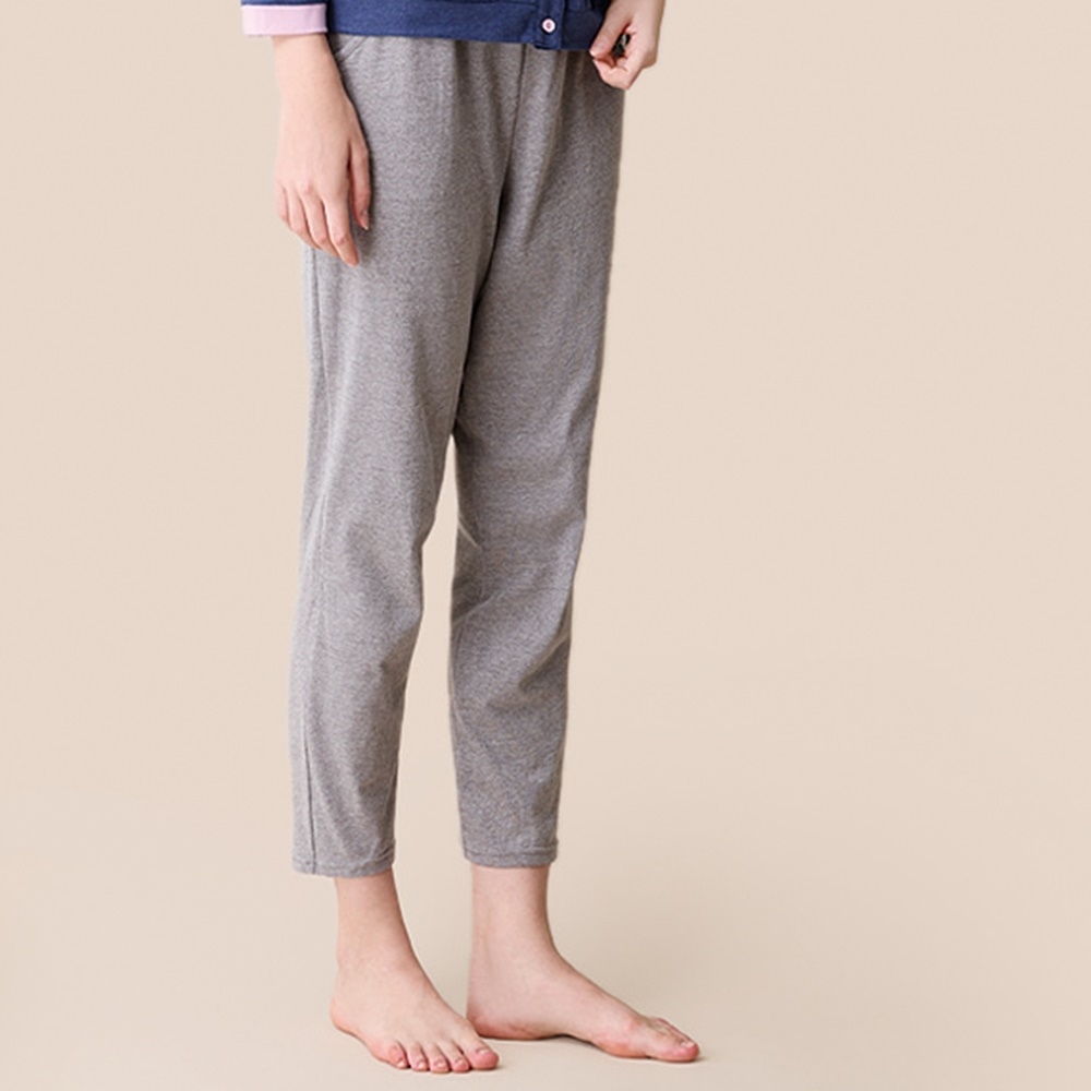 華歌爾睡衣-家居系列 M-LL純棉針織竹節紗圓領洋裝(暗夜藍)-LWZ37233N1 歷史價格詳細信息