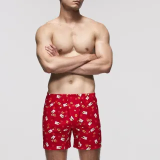 【Mr. DADADO】財氣通貫 M-3L印花四角男內褲 天然絲光棉-吸濕排汗-GHQ408BL(黑) 歷史價格詳細信息