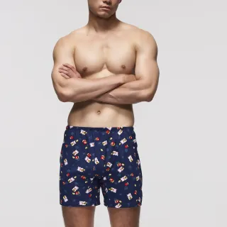 【Mr. DADADO】財氣通貫 M-3L印花四角男內褲 天然絲光棉-吸濕排汗-GHQ408BL(黑) 歷史價格詳細信息