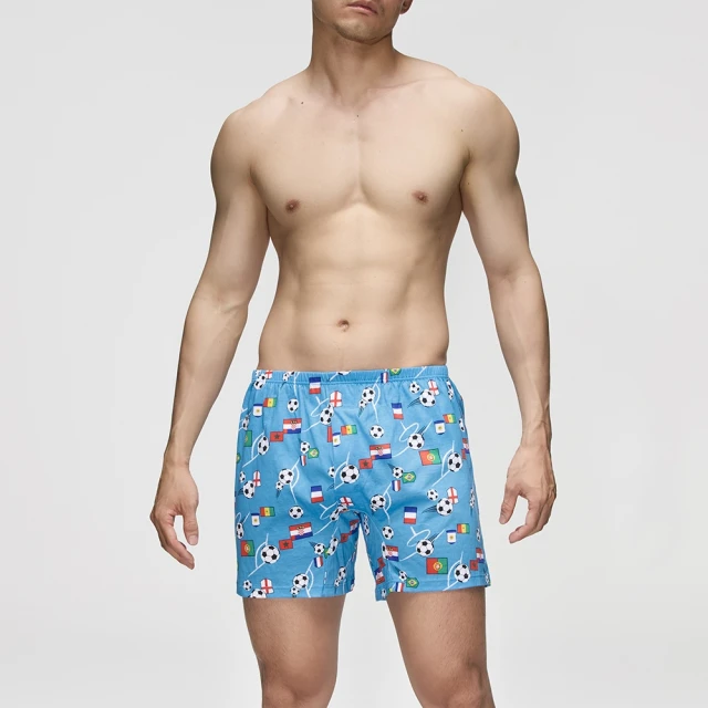 DADADO-世界足球 110-130男童內褲(藍) 品牌推薦-舒適寬鬆-GCQ423BU 歷史價格詳細信息