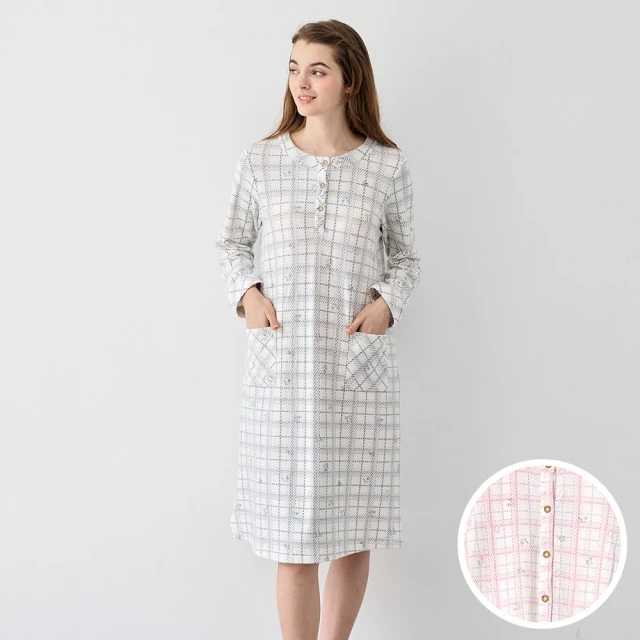 華歌爾睡衣-仕女系列 M-L繽紛萬花筒純棉針織印花洋裝(薄荷綠)-LWZ36423GR 歷史價格詳細信息