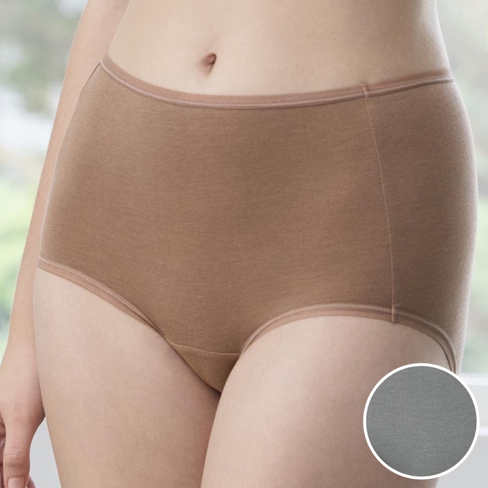 【WACOAL華歌爾】健康內褲- M-3L中高腰三角褲(粉紫水晶) 莫代爾+抑菌紗-NSC025UE 歷史價格詳細信息