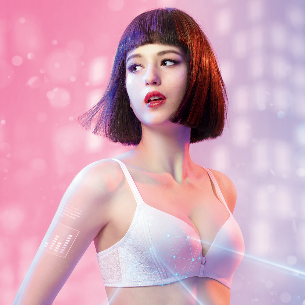 華歌爾-專利3D立體無鋼圈 M-3L中低腰三角褲(活力藍) NBB202搭配內褲-NS2302C5 歷史價格詳細信息